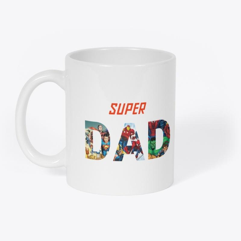 super dad : FATHERS DAY MUG