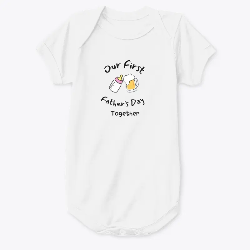 Our First Father's Day Shirt Together